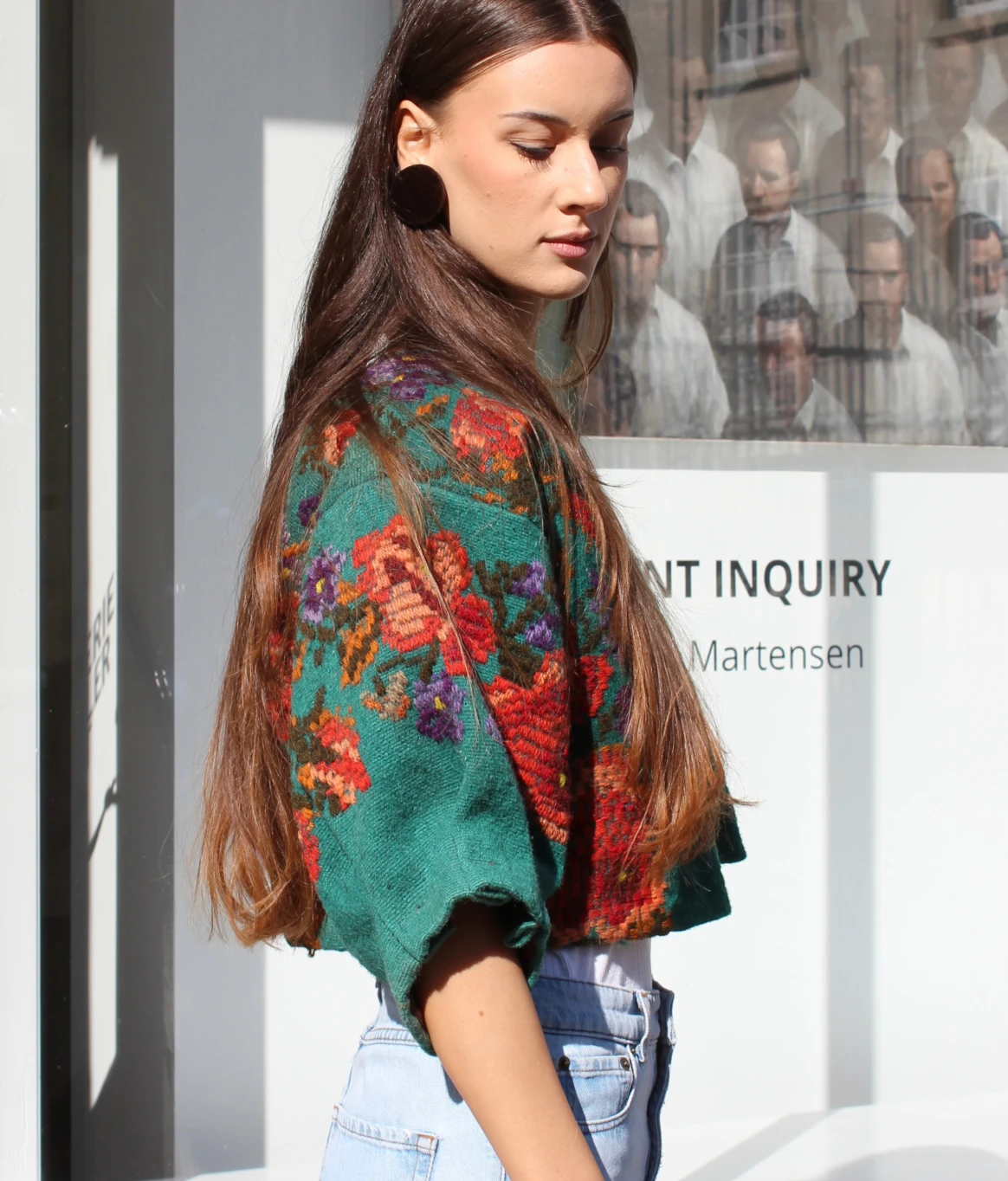Green flower jacket - Image 4