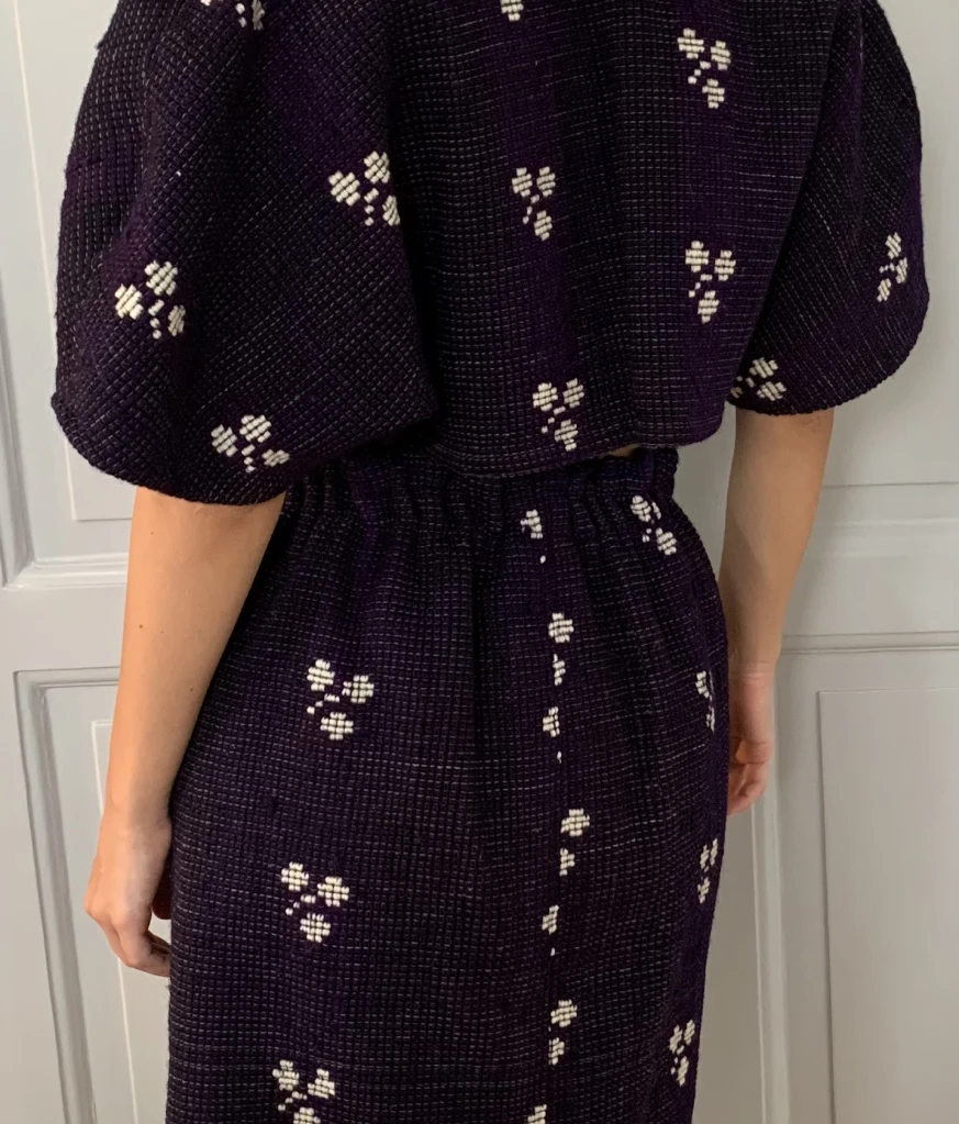 Wool indigo jacket - Image 4