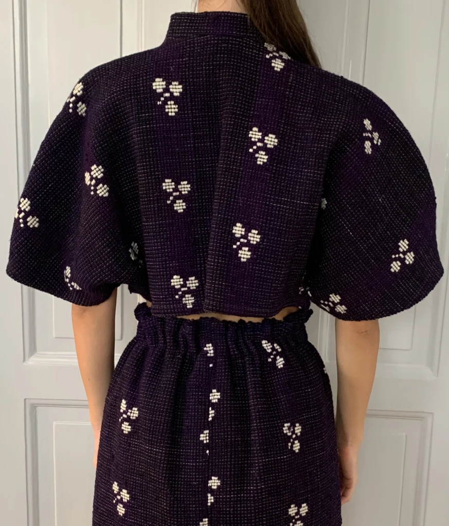 Wool indigo jacket - Image 5